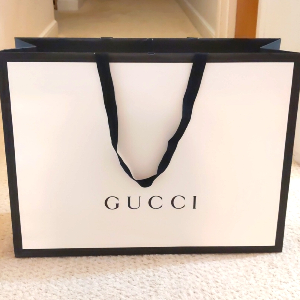🆕 GUCCI Shopping Bag Large 16.5" x 14" x 6.5"
